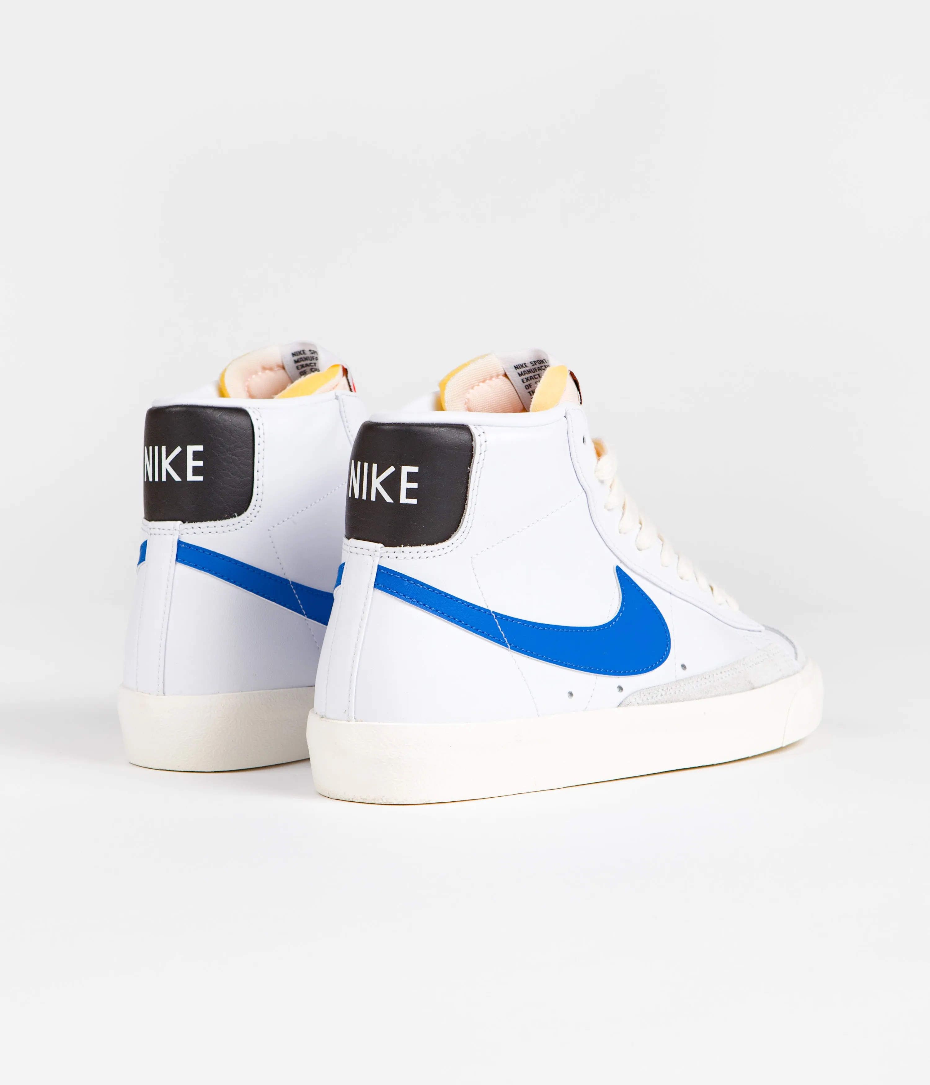 Nike Blazer Mid '77 Vintage Shoes - White / Light Photo Blue - Black - Sail