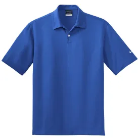 Nike Men's Royal Blue Dri-FIT S/S Pebble Texture Polo