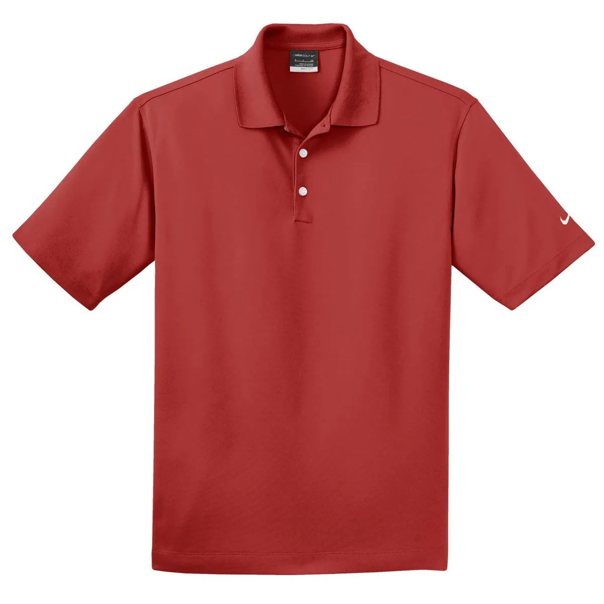 Nike Men's Varsity Red Dri-FIT Micro Pique Polo