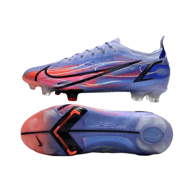 Nike Mercurial Vapor 14 Elite FG Mbappé Light Thistle Metallic Silver - Goatkits Boots