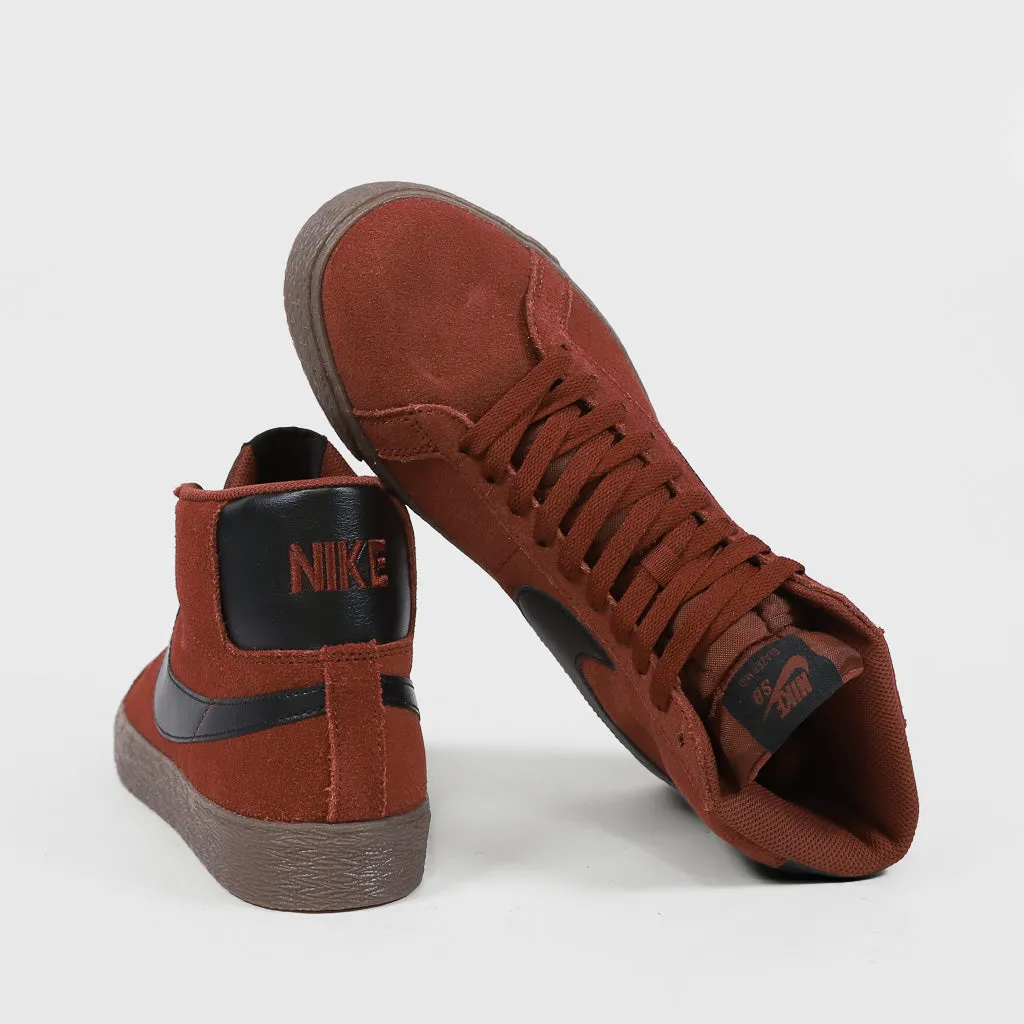 Nike SB - Blazer Mid Shoes - Oxen Brown / Black