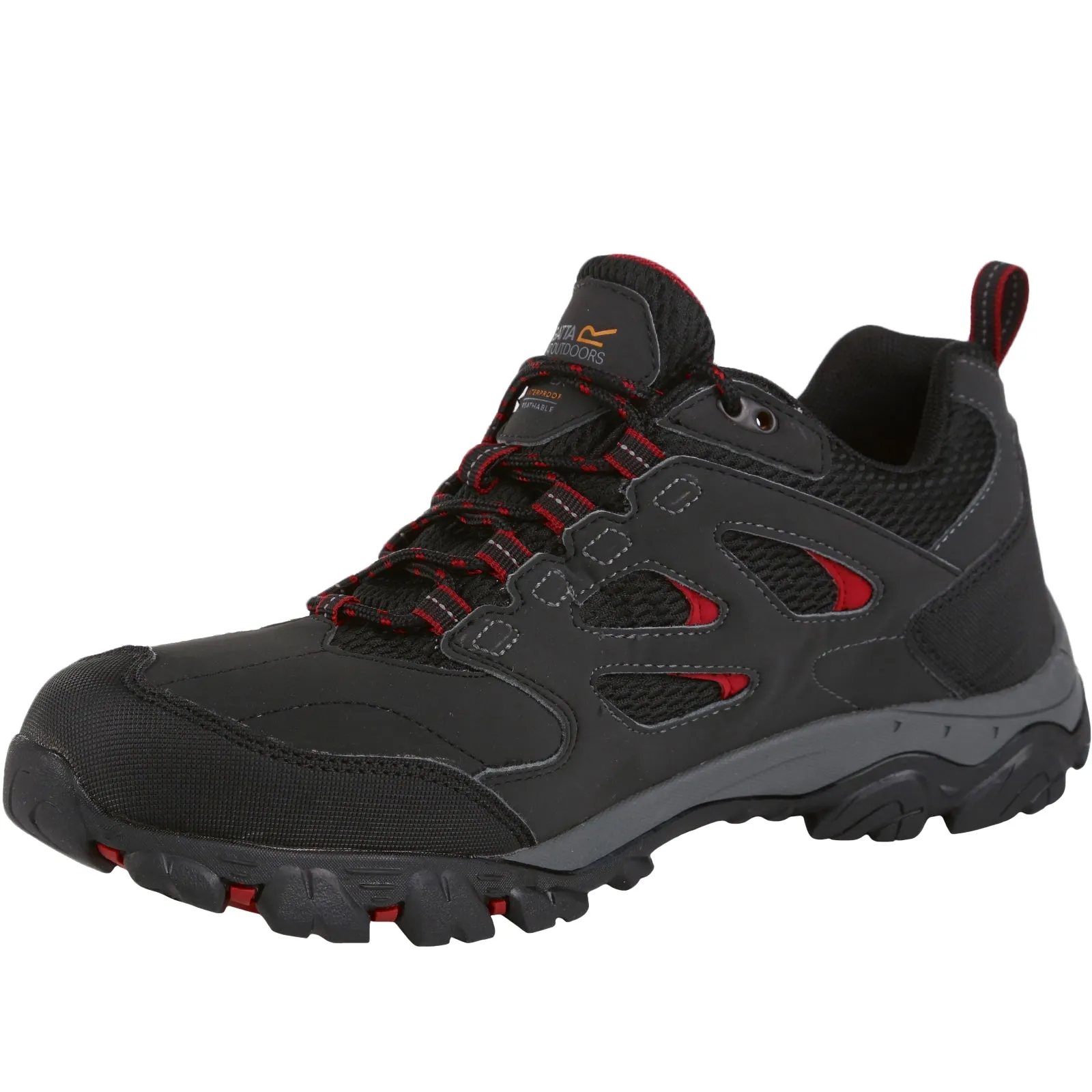 Regatta Mens Holcombe Waterproof Low Walking Shoes