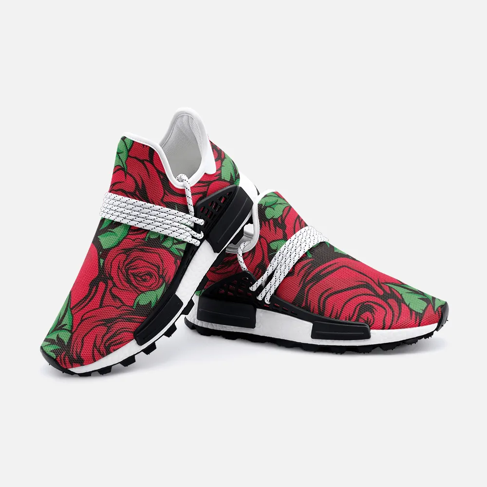 Roses and shoes Unisex Lightweight Custom shoes