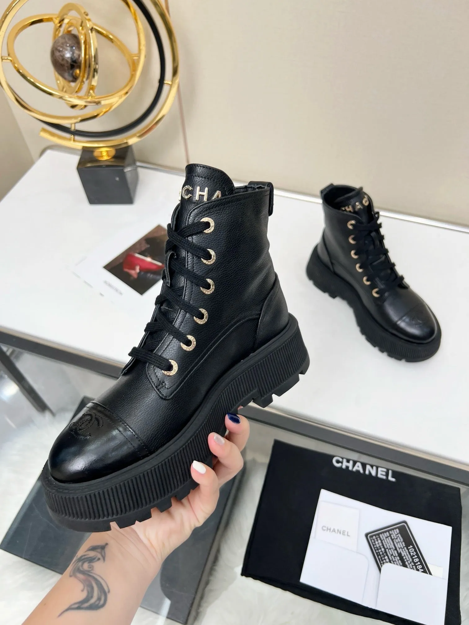 SE1467 CC Combat Boots / Size5-13