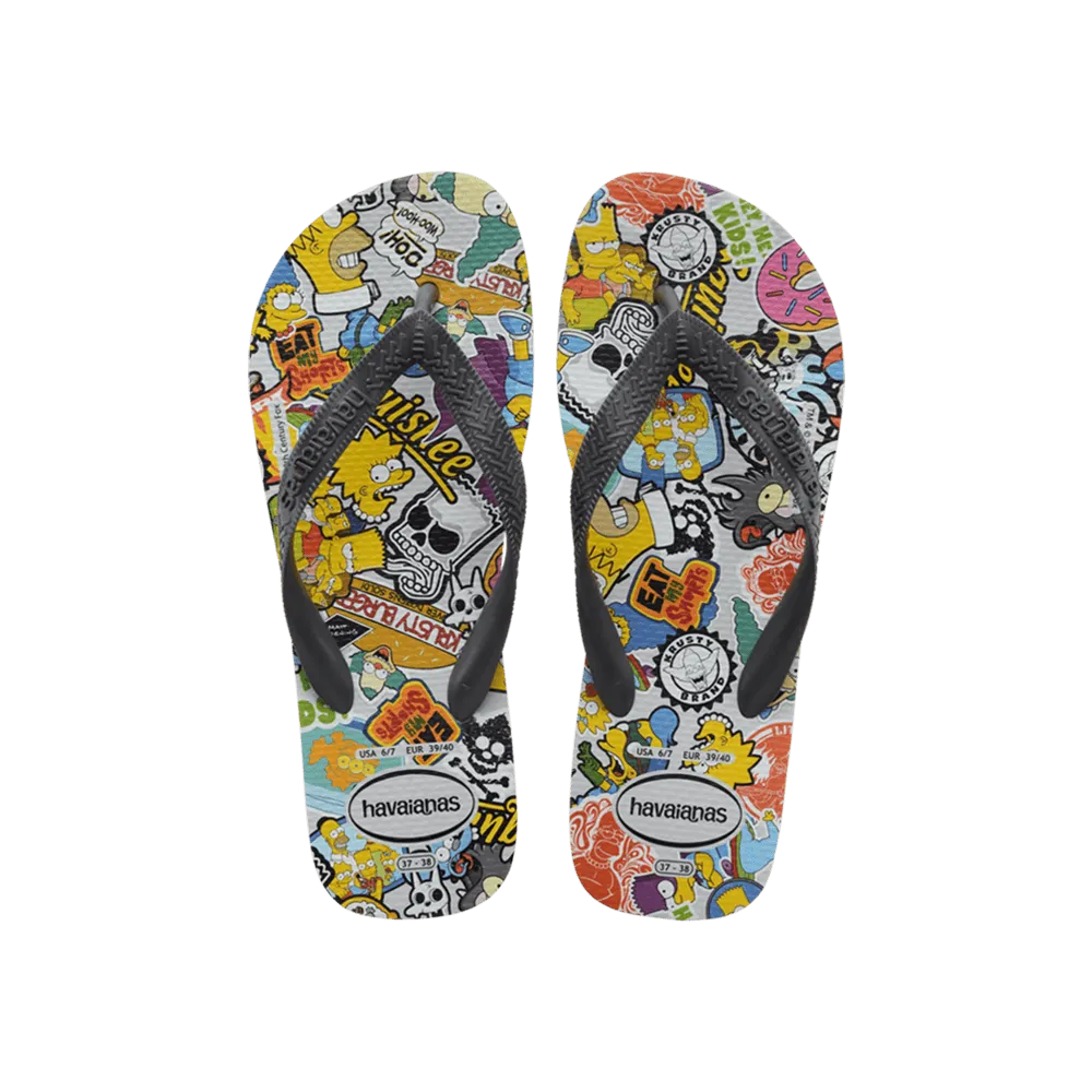 Simpsons Flip Flops