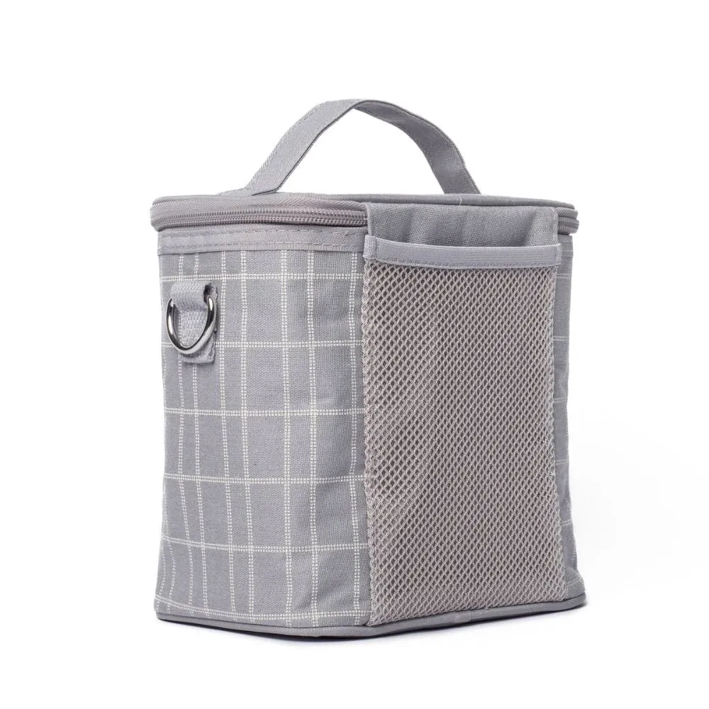 SoYoung Petite Linen Insulated Lunch Cooler Bag