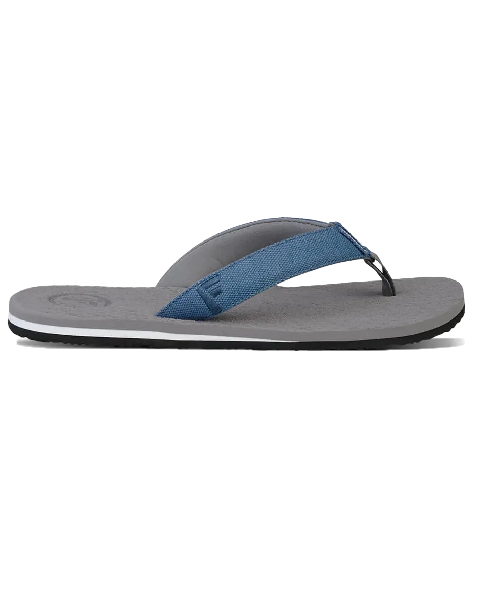 Sully Flip Flops in Stone Grey