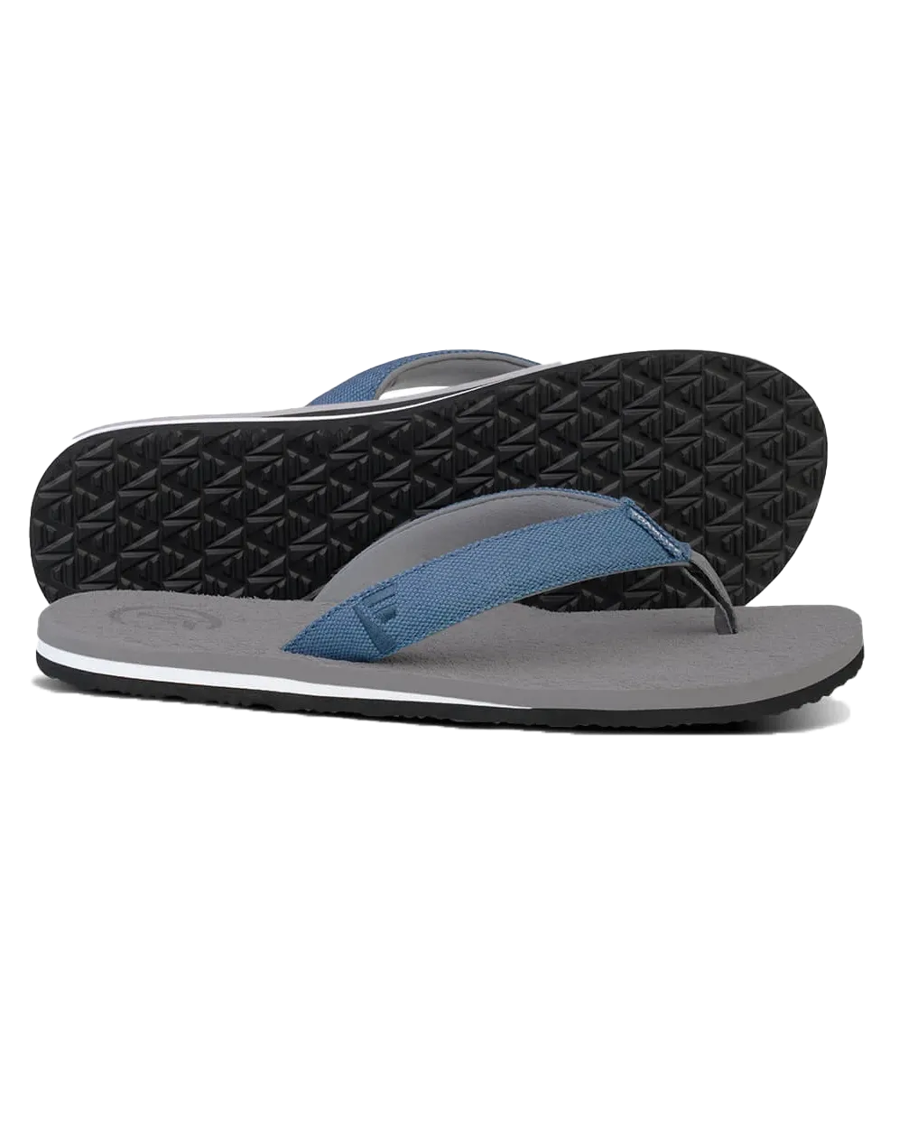 Sully Flip Flops in Stone Grey