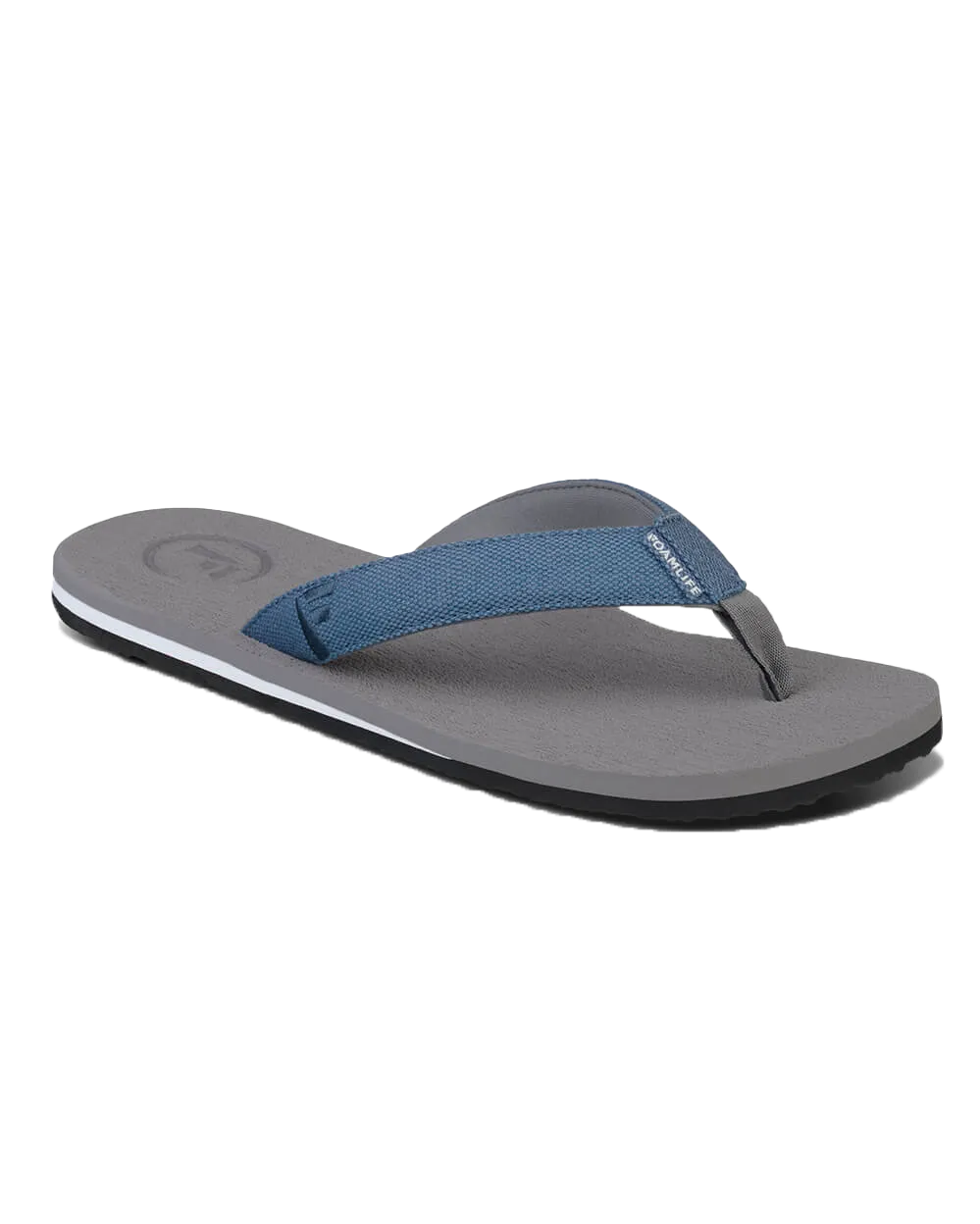 Sully Flip Flops in Stone Grey