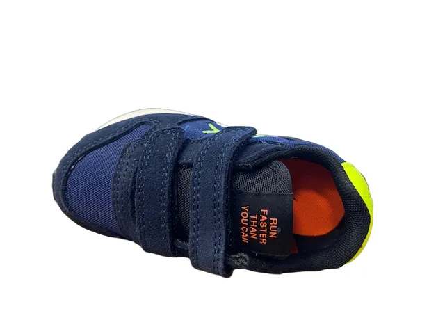 Sun68 sneakers da baby Tom Fluo Z42302B 07 navy blue