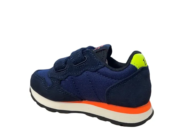 Sun68 sneakers da baby Tom Fluo Z42302B 07 navy blue