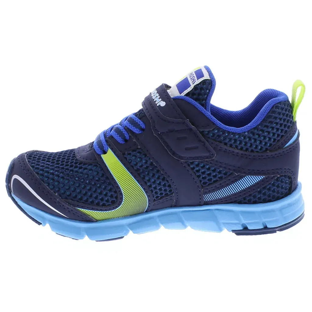 Tsukihoshi Kids' VELOCITY Shoes (Sizes 7 - 3.5) - Navy/Sky