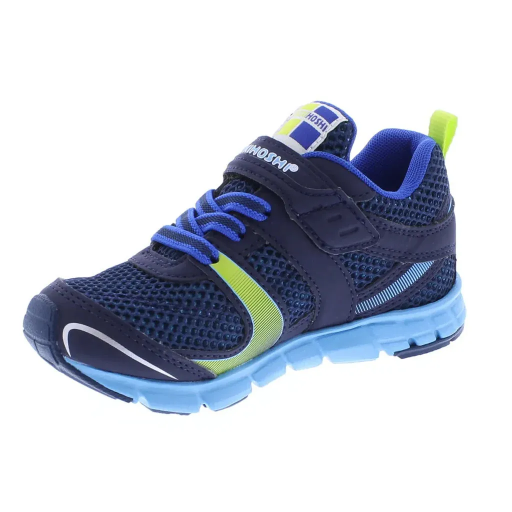 Tsukihoshi Kids' VELOCITY Shoes (Sizes 7 - 3.5) - Navy/Sky