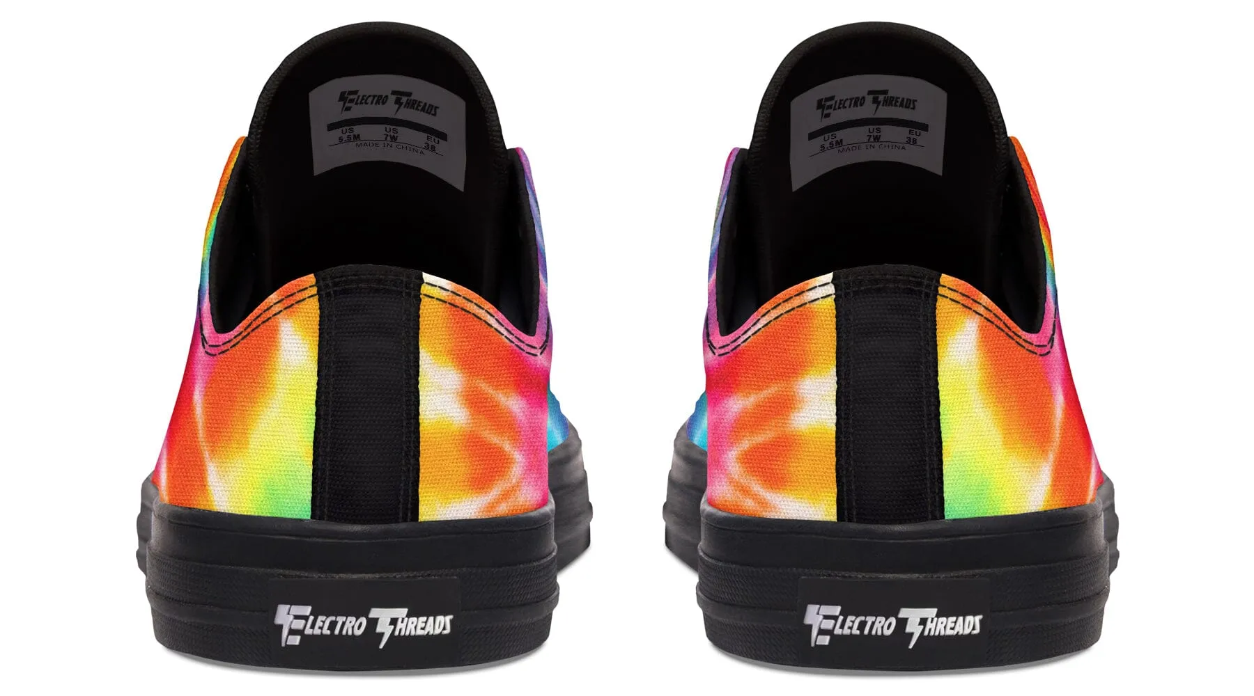 Tye Dye Low Top Shoes