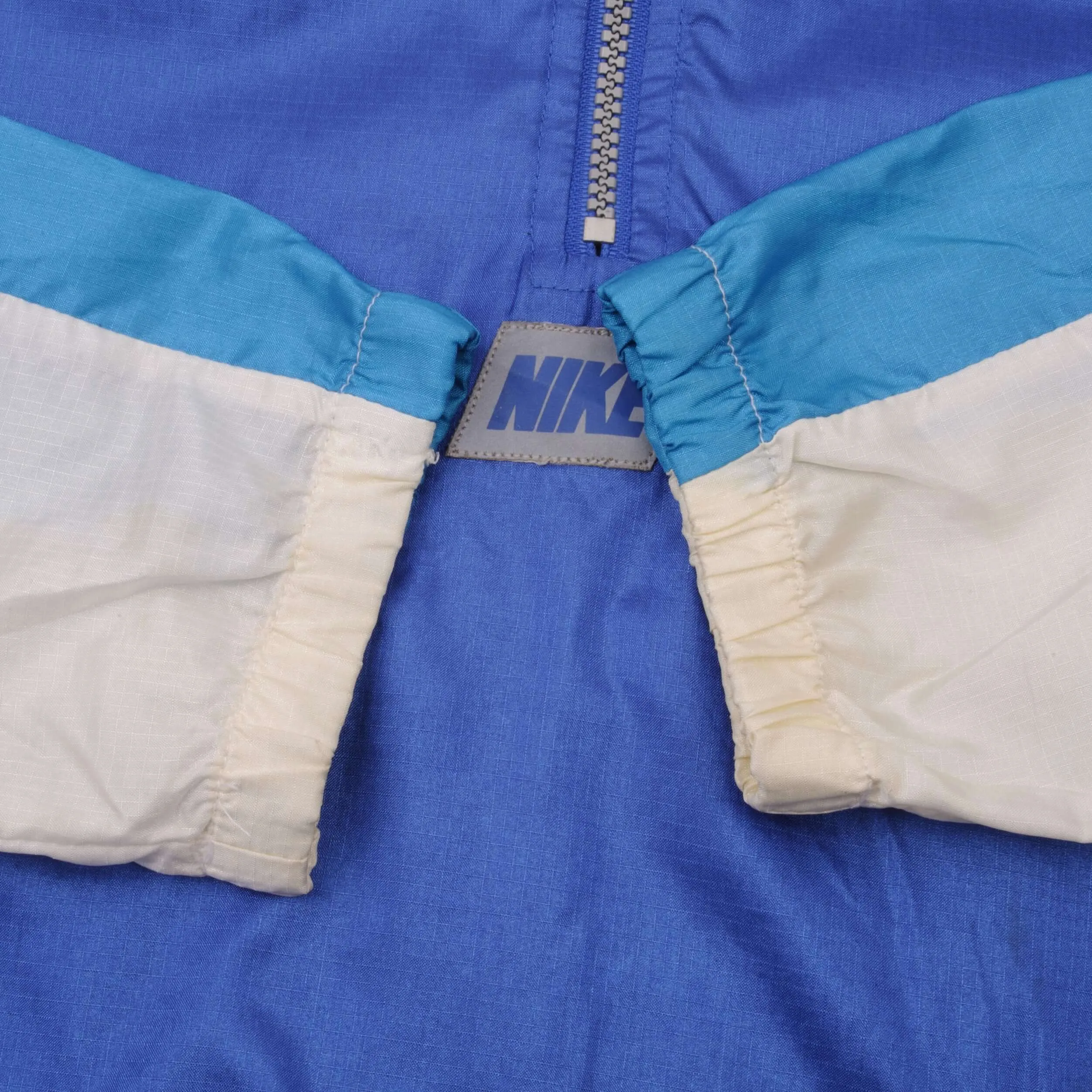 VINTAGE NIKE WINDBREAKER HALF ZIP JACKET EARLY 1990S SIZE LARGE