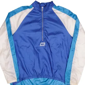 VINTAGE NIKE WINDBREAKER HALF ZIP JACKET EARLY 1990S SIZE LARGE