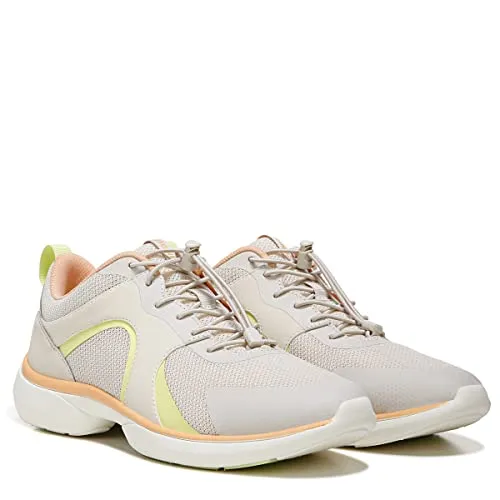 Vionic Olessa Women's Supportive Walking/Athletic Shoe, Cream/Apricot