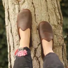 Women's Barefoot Grounding Shoes - Crazy Classic Brown