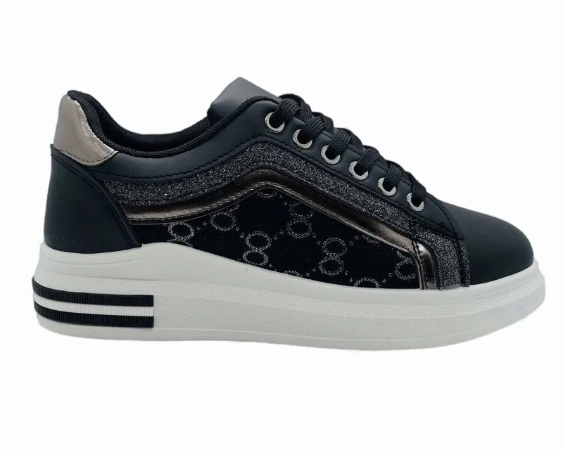 Women's Casual Lace Up Trainers