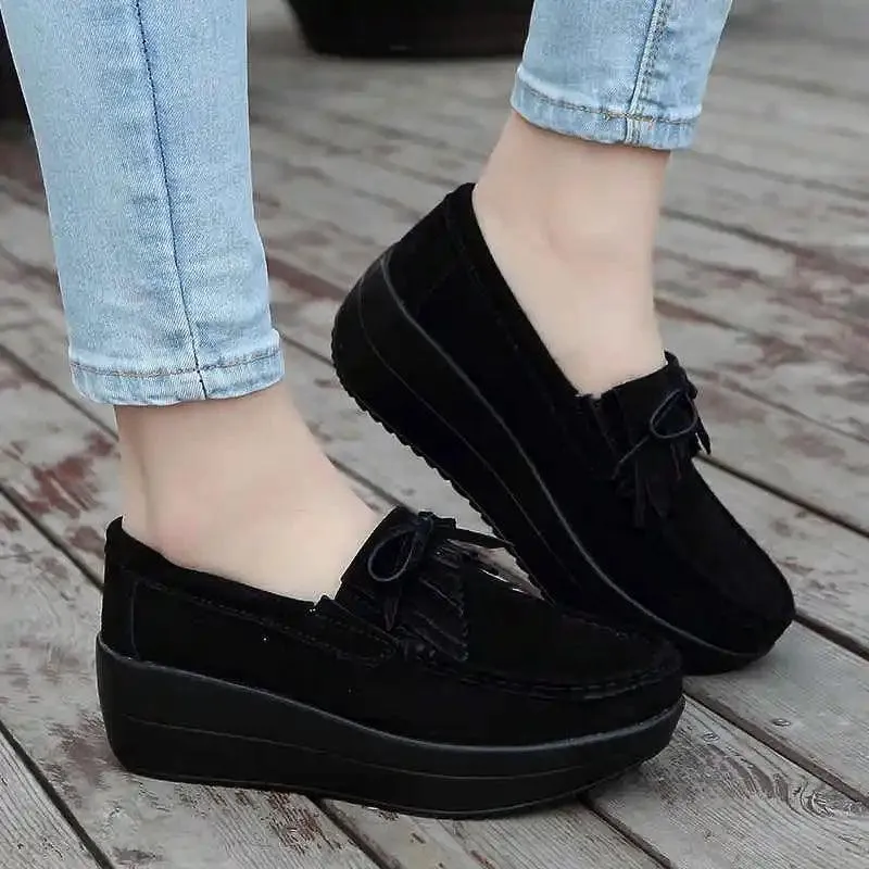 Women's City Walking Shoes Leisure Flats