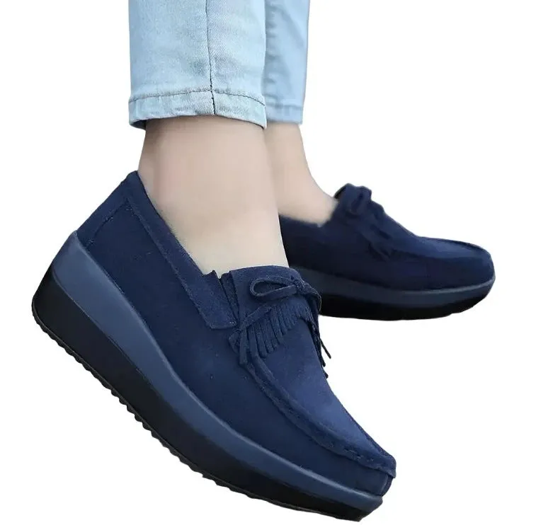 Women's City Walking Shoes Leisure Flats