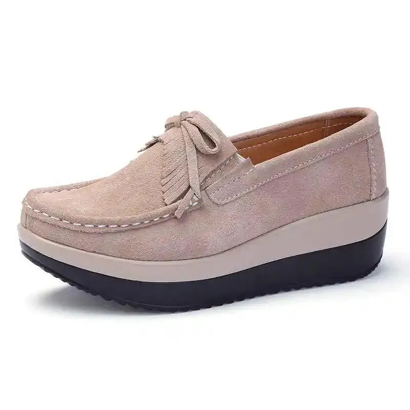 Women's City Walking Shoes Leisure Flats