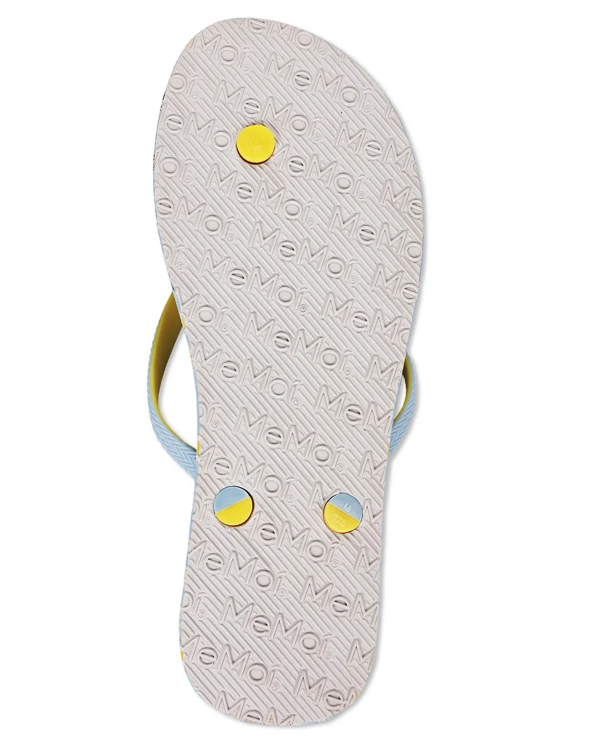 Women's Daisy & Bees Flip Flops & Mesh Bag Set