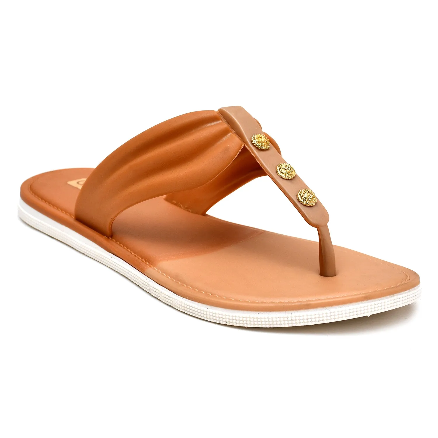 Women's Dual tone Elegant Flipflops