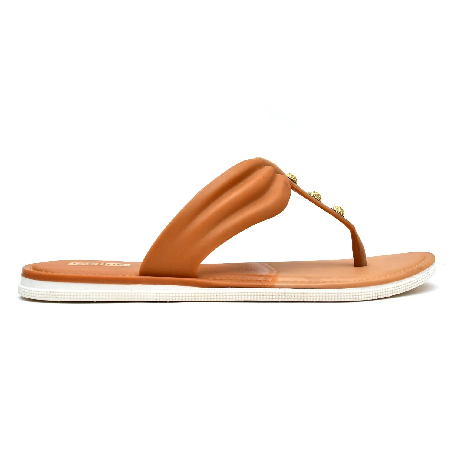 Women's Dual tone Elegant Flipflops