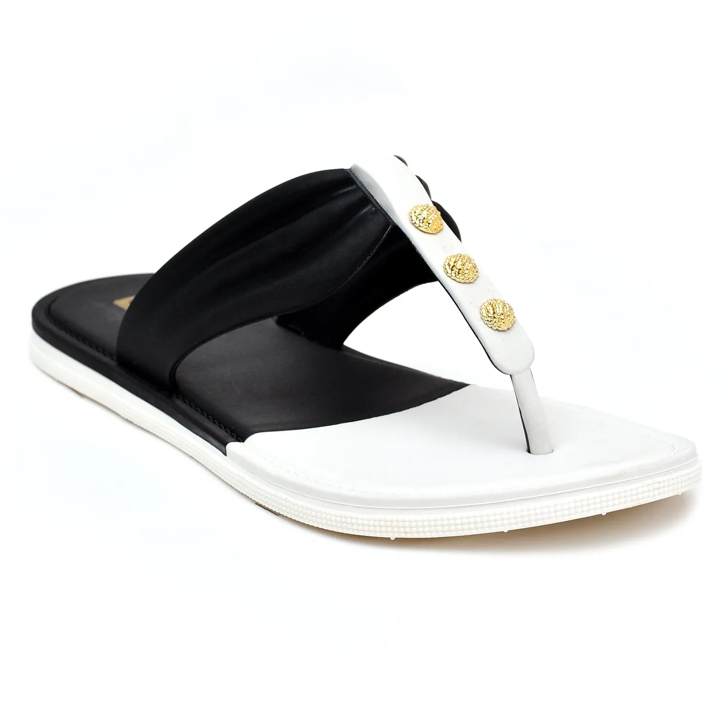 Women's Dual tone Elegant Flipflops