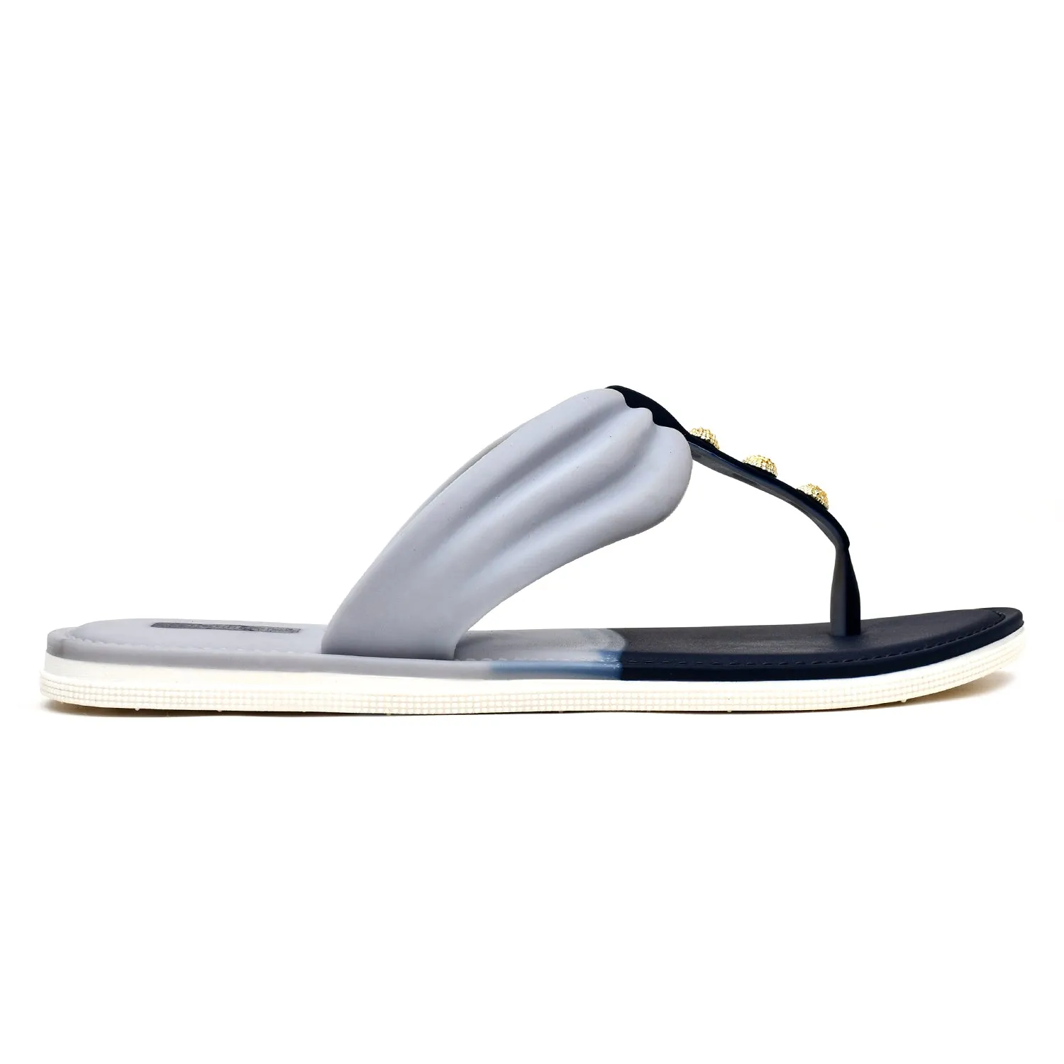 Women's Dual tone Elegant Flipflops