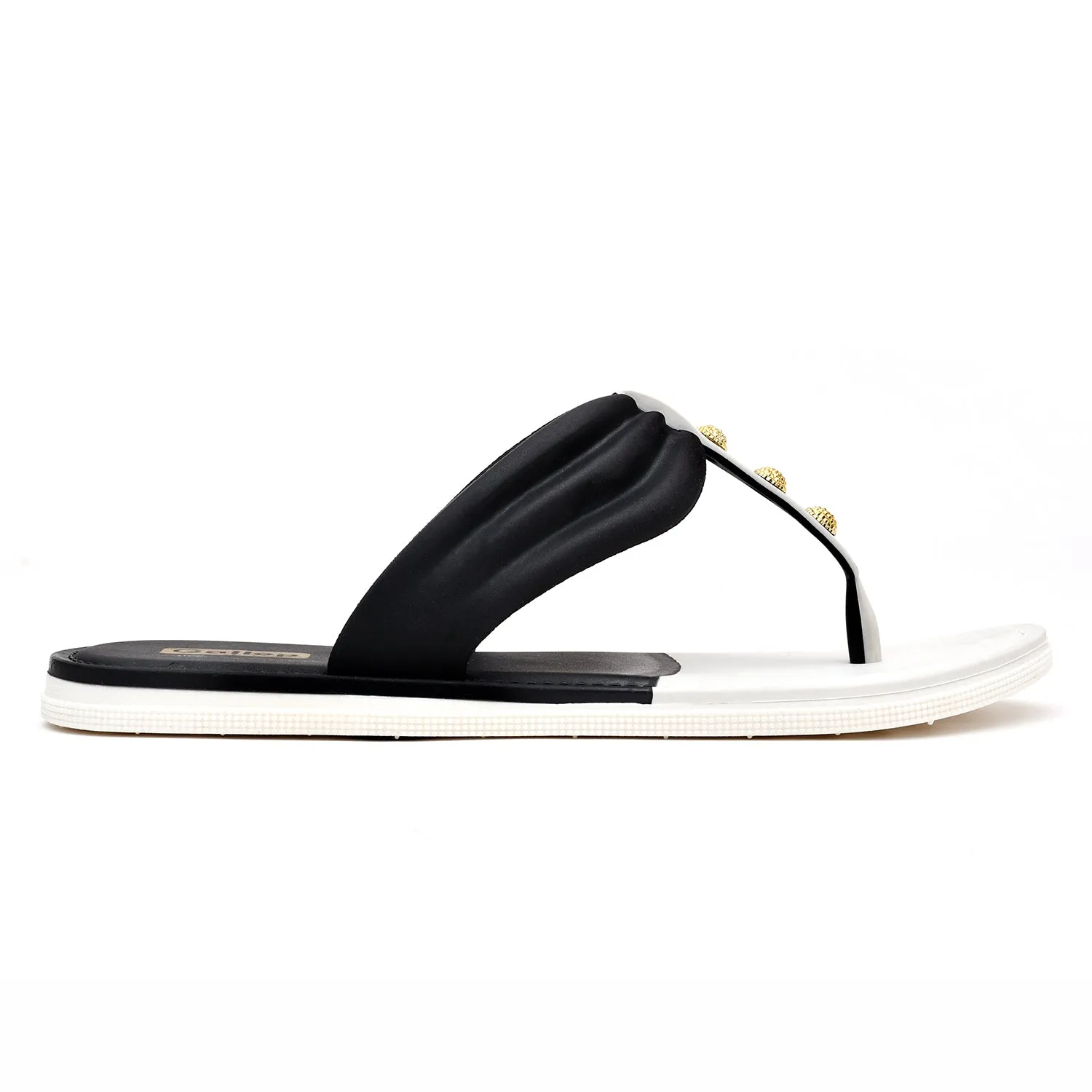 Women's Dual tone Elegant Flipflops