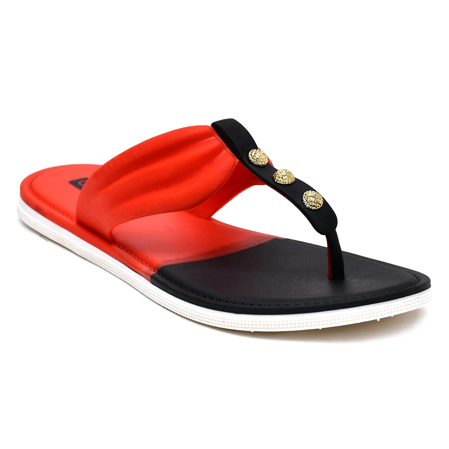 Women's Dual tone Elegant Flipflops