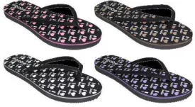 women's i heart babe flip flop (size: 6,7,8,9,10,11) Case of 60