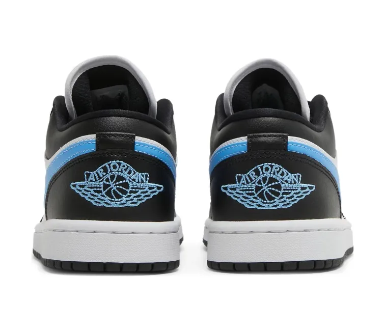 Women's Nike Air Jordan 1 Low (Black/University Blue)