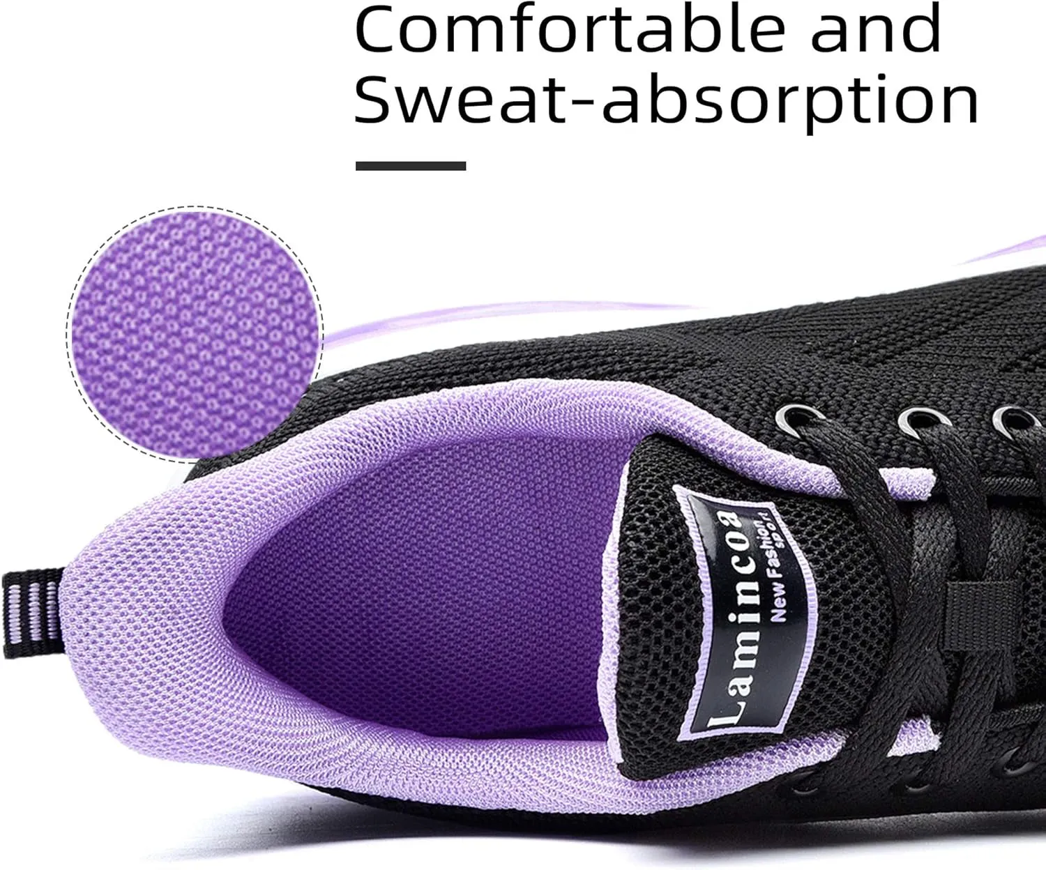 Womens Walking Shoes Lightweight Running Shoes Women’S Tennis Shoes Non Slip Air Shoes Breathable Mesh Air Cushion Sneakers for Gym Workout Sports