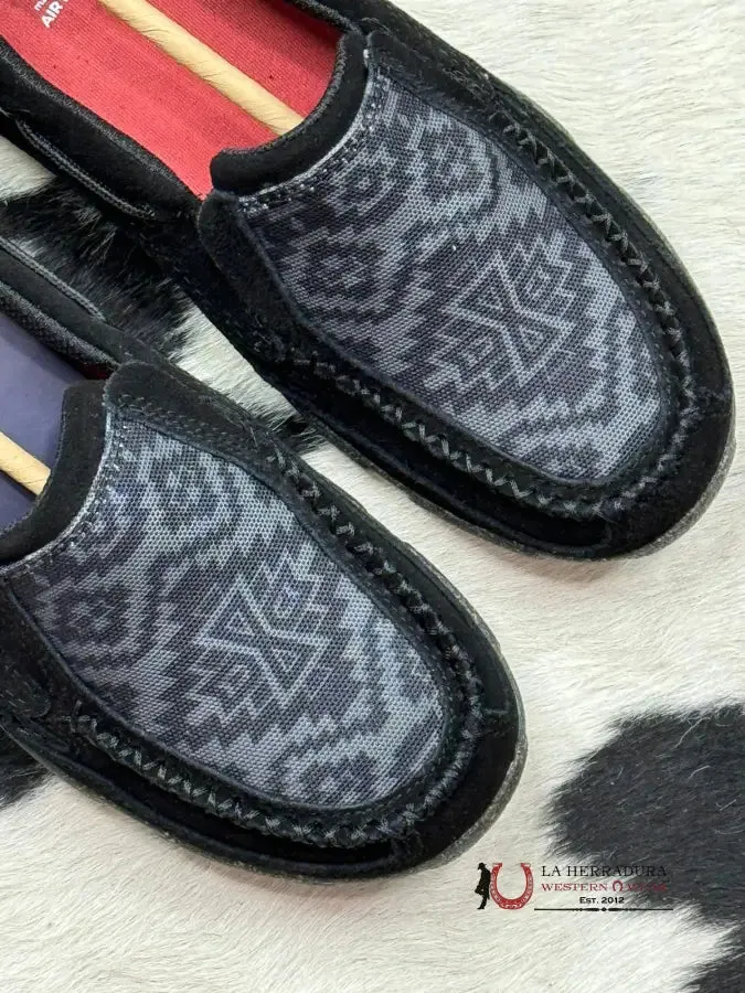 ZAPATOS TWISTED X SLIP ON DRIVING MOCS SLIP ON D TOW BLACK & GREY